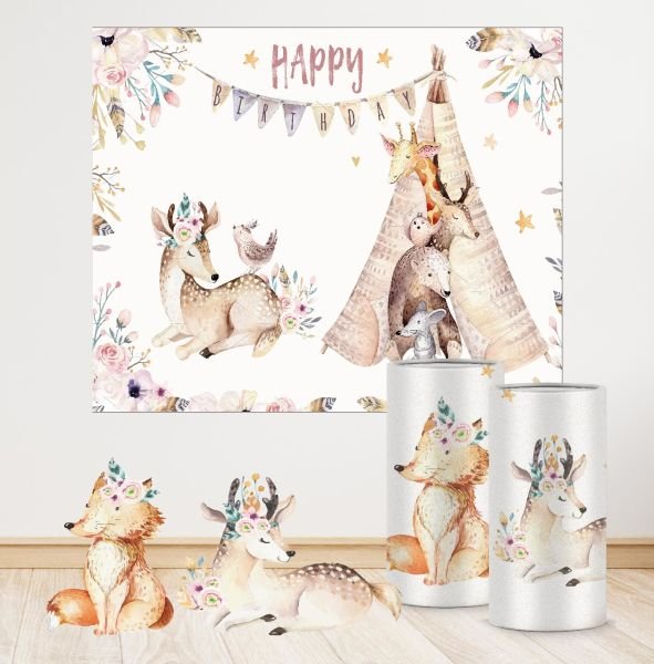 Geyik Konseptli Mini 2 Paket