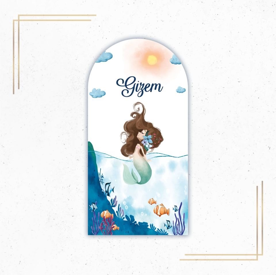 Edda Jumbo Tekli Pano - Deniz Kızı