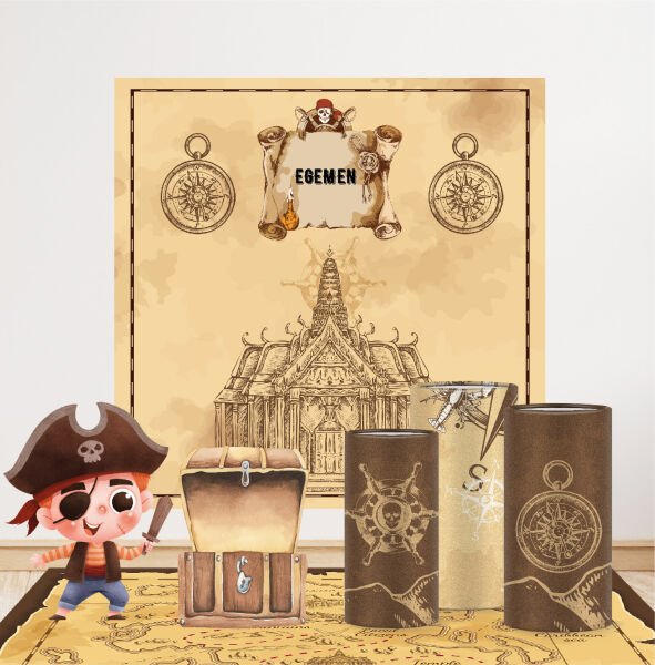 Korsan Konseptli Mega 3 Paket