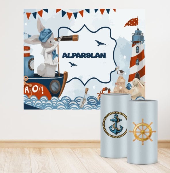 Denizci Konseptli Mini 4 Paket