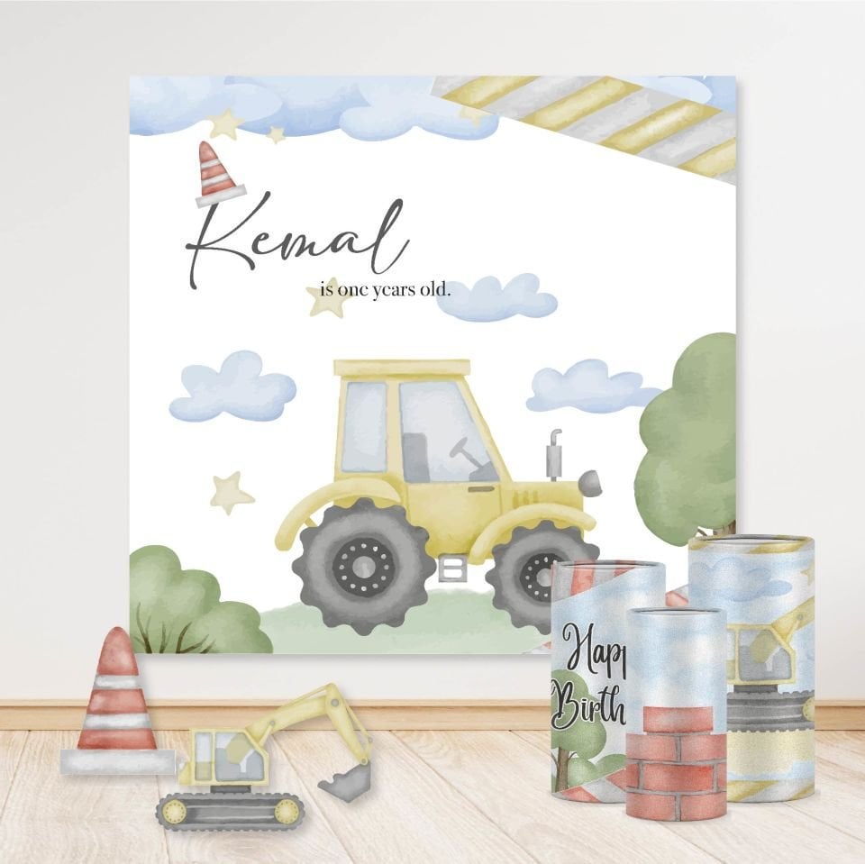 İnşaat Konseptli Efsane 2 Paket