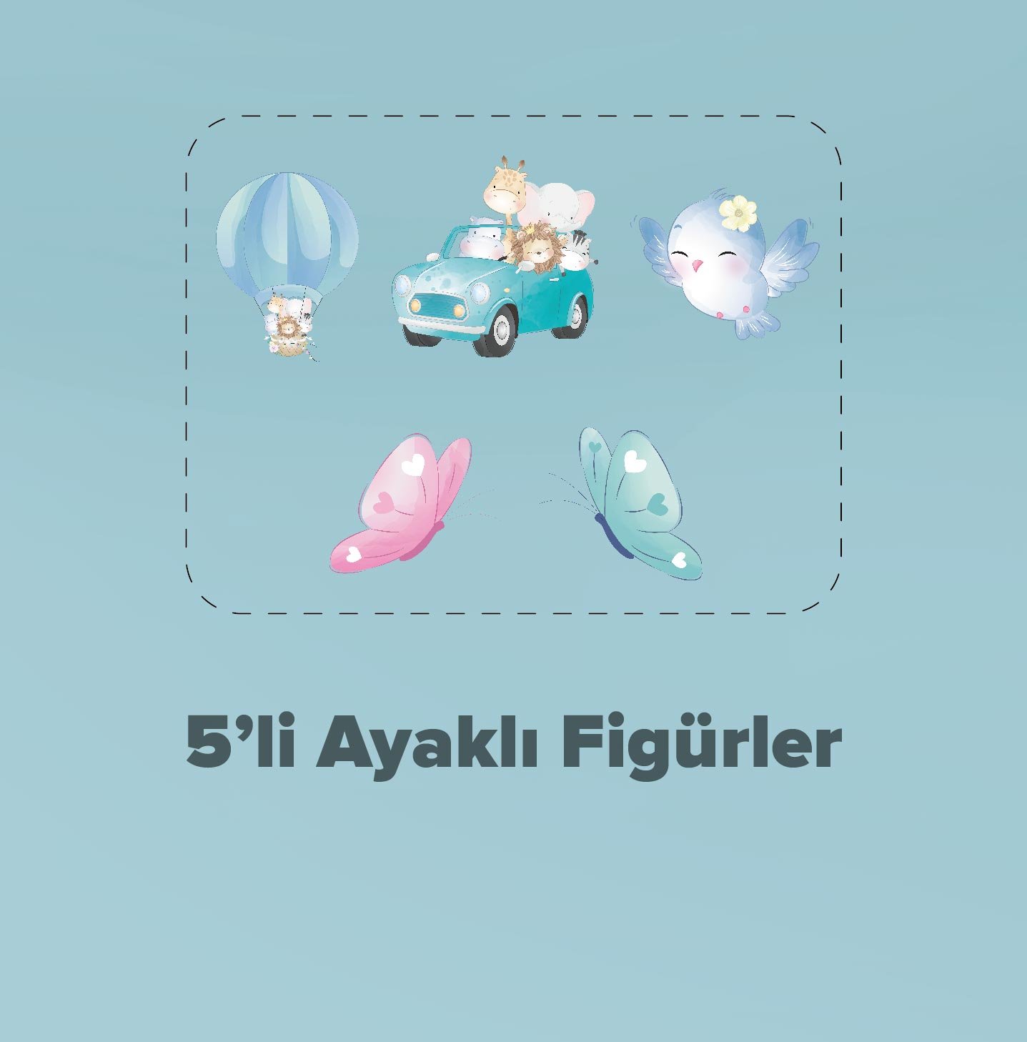Sevimli Hayvanlar  Figürleri