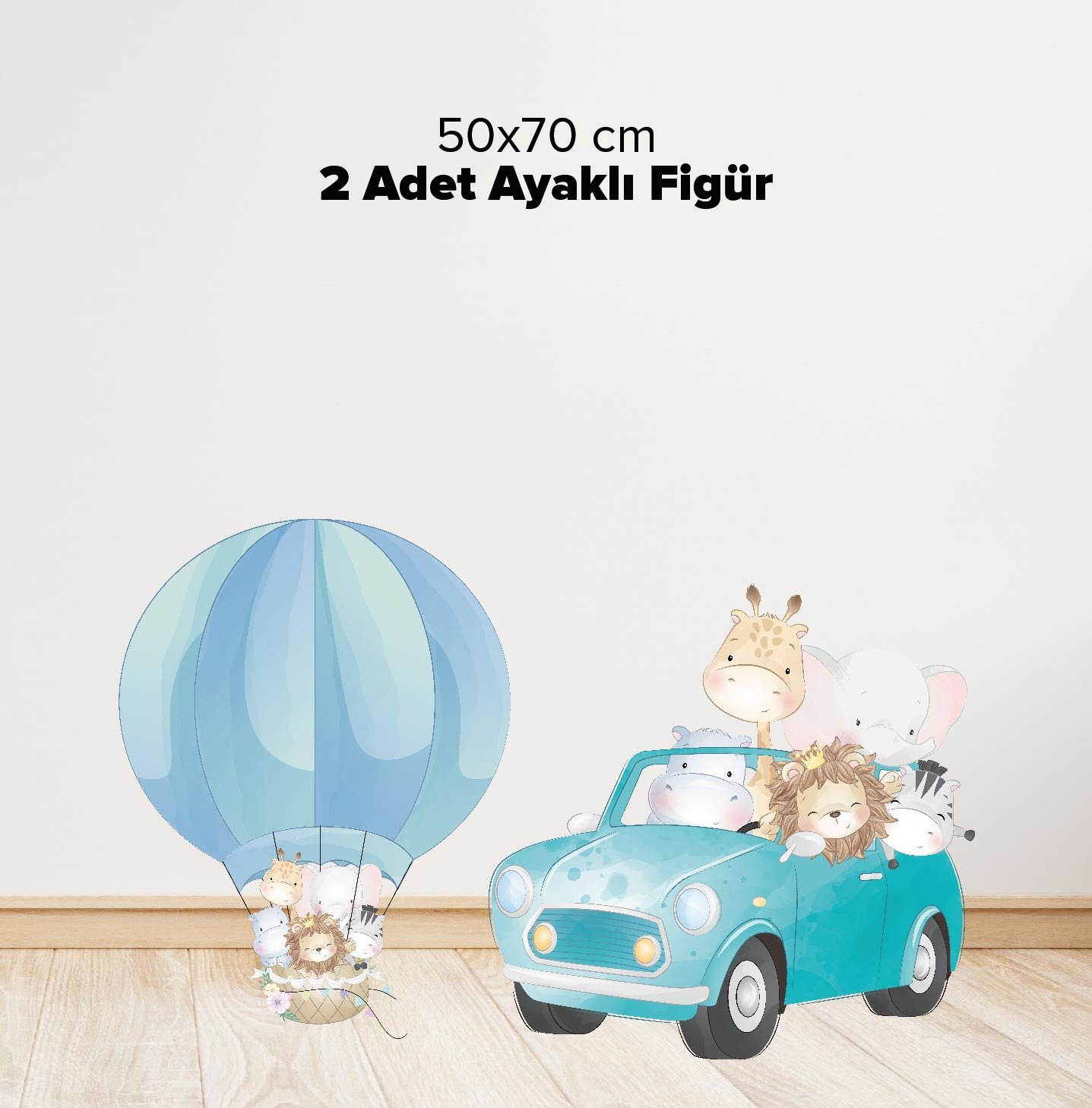 Sevimli Hayvanlar Konseptli Mini 2 Paket