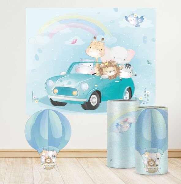 Sevimli Hayvanlar Konseptli Mini 3 Paket