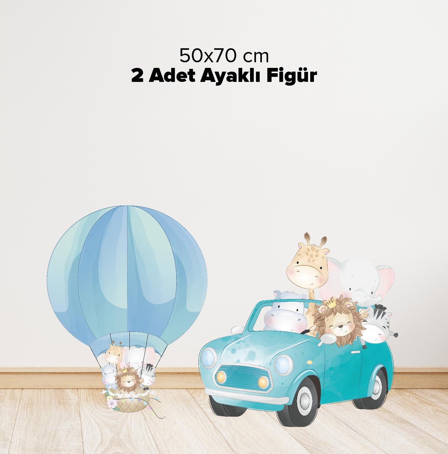 Sevimli Hayvanlar Konseptli Mega 3 Paket