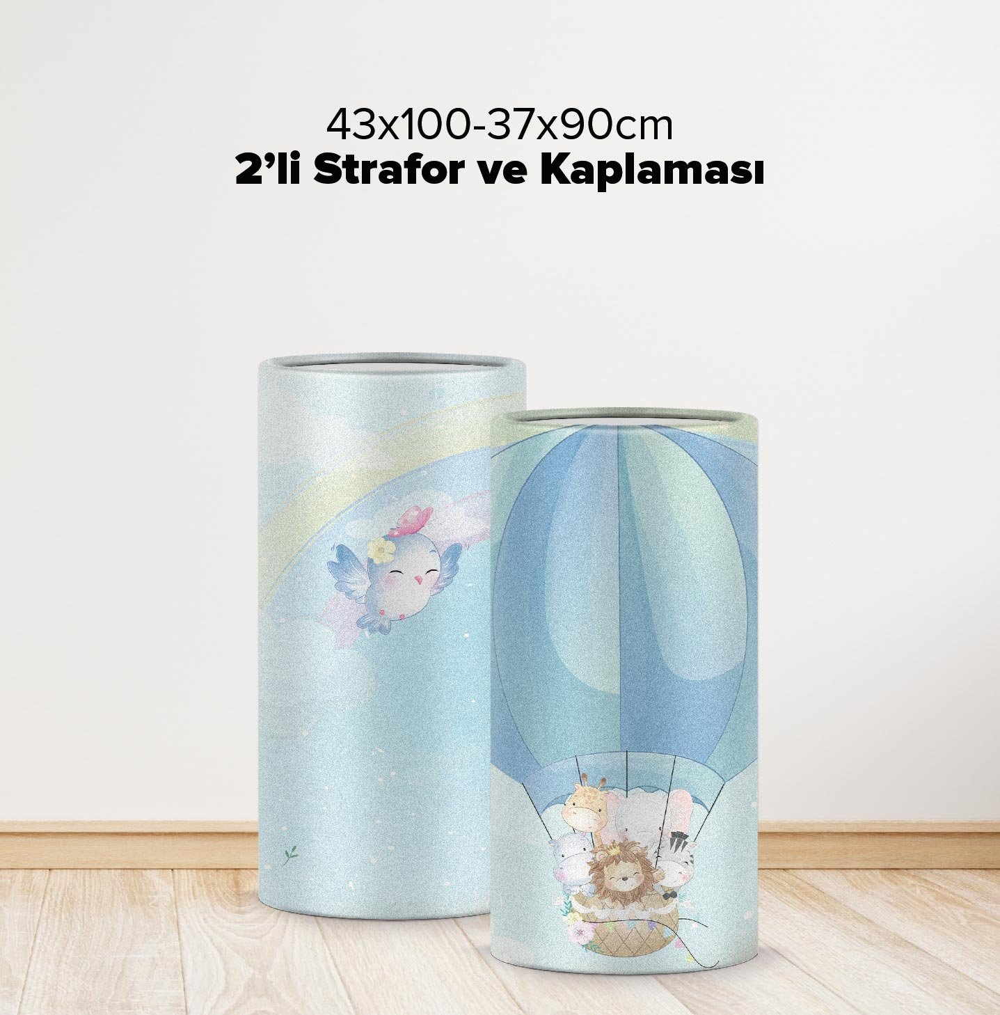 Sevimli Hayvanlar Konseptli Mega 4 Paket