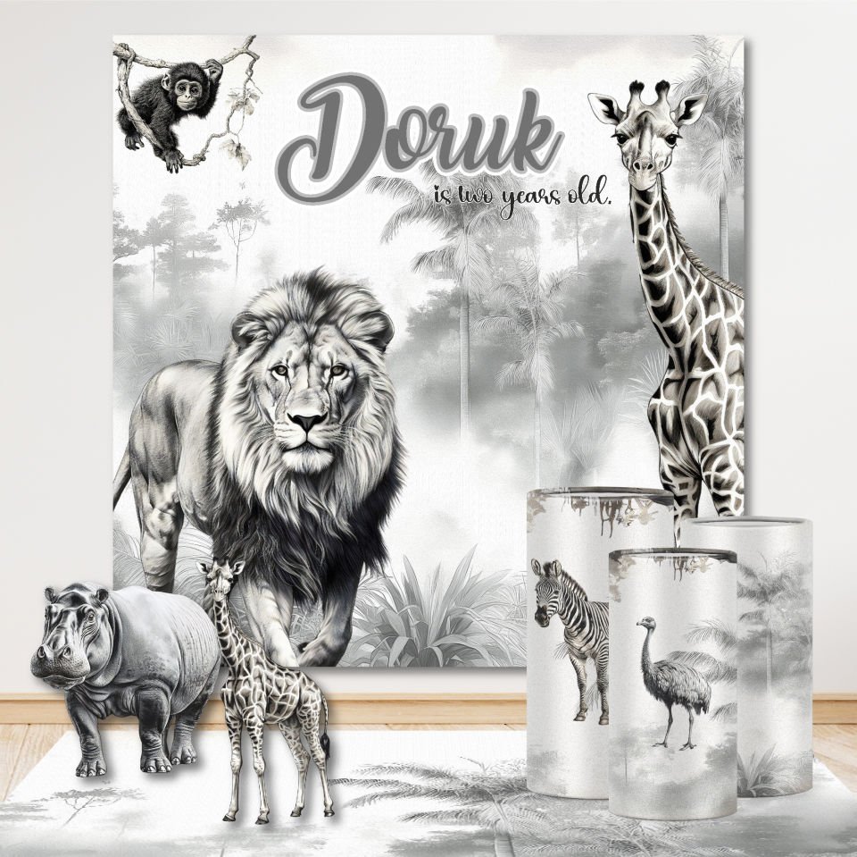 Safari Konseptli Mega 3 Paket