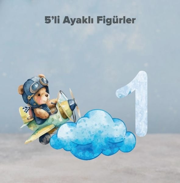 Pilot Ayıcık Figürleri