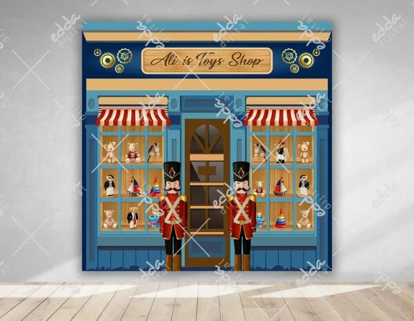 Kurşun Asker Temalı Doğum Günü Afişi