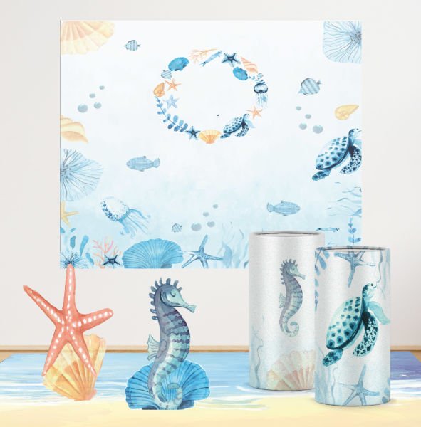 Deniz Altı Konseptli Mini 1 Paket