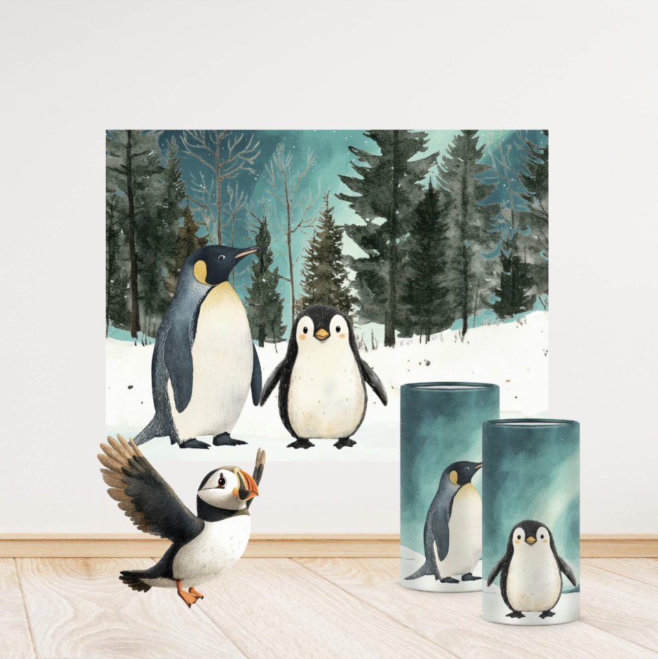 Penguen Konseptli Mini 3 Paket