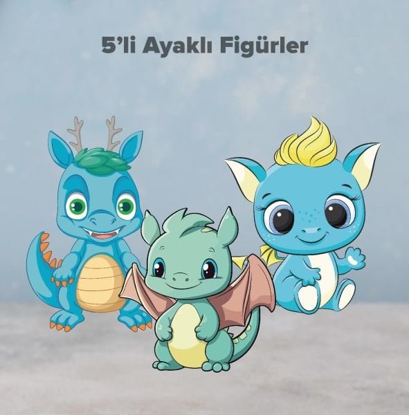 Bebek Dinolar Figürleri