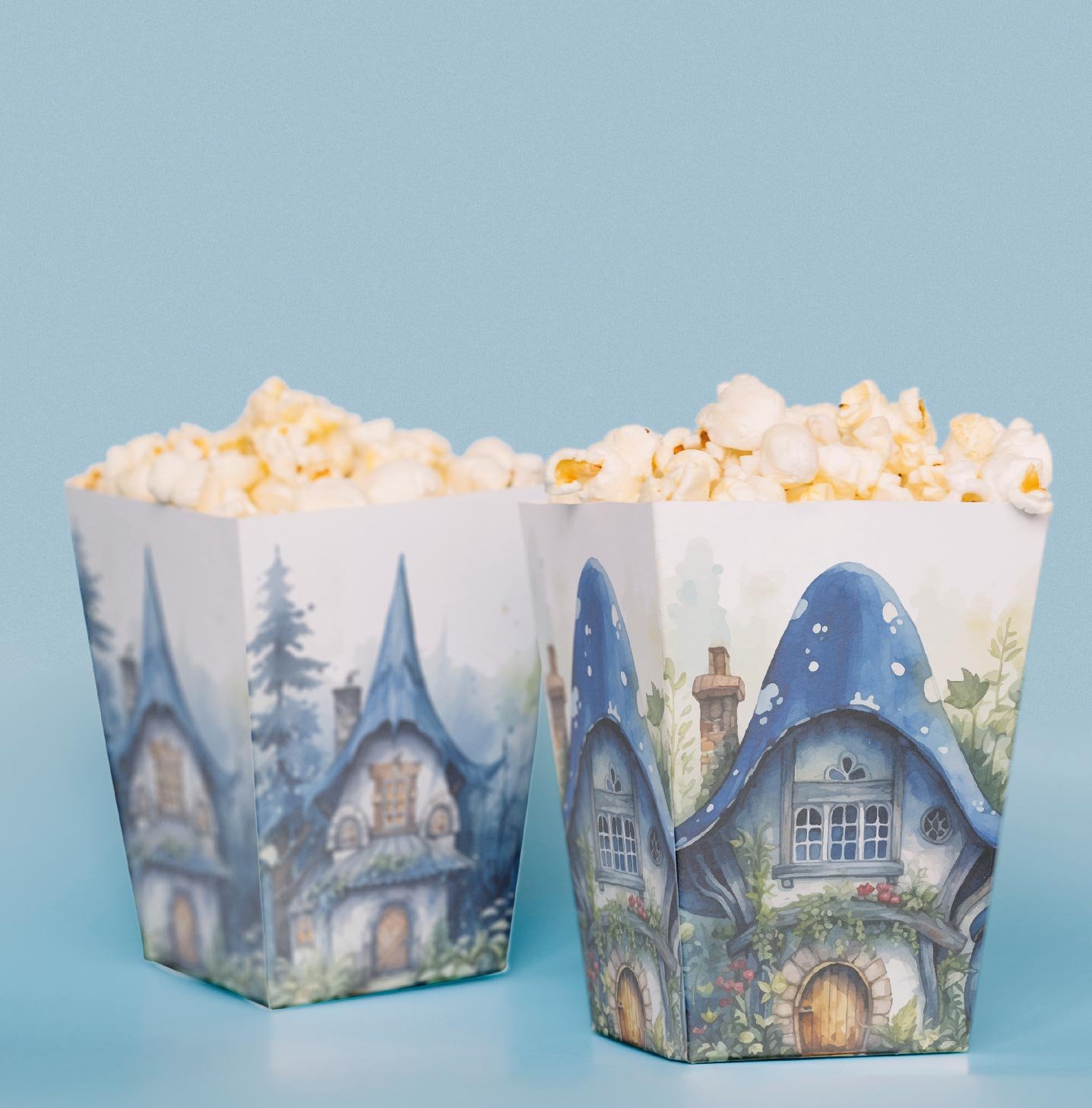 Su Perisi Temalı Pop Corn Kutusu