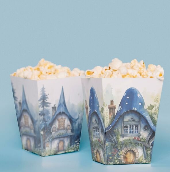 Su Perisi Temalı Pop Corn Kutusu