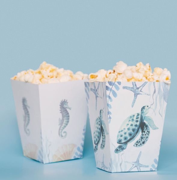 Denizaltı Temalı Pop Corn Kutusu