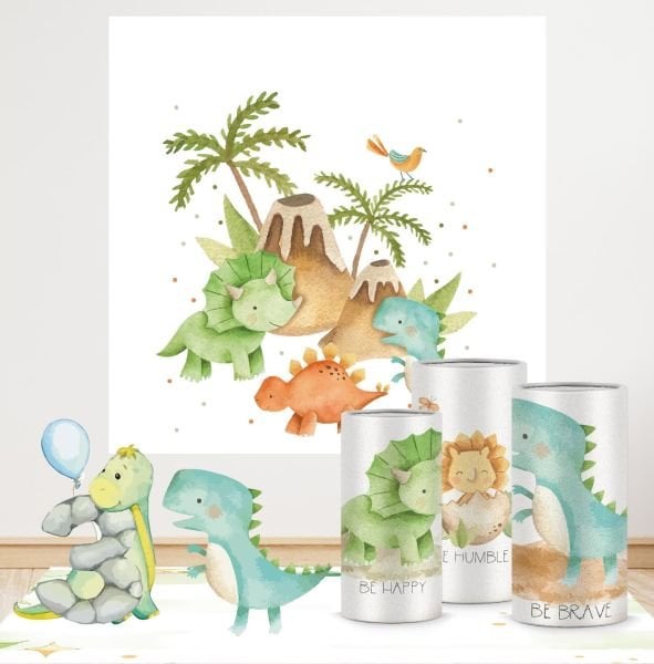 Dinozor Konseptli Mega 1 Paket