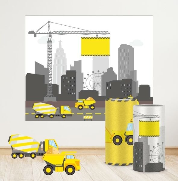 İnşaat Konseptli Mini 2 Paket