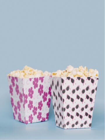 Barbie Konseptli Pop Corn Kutusu