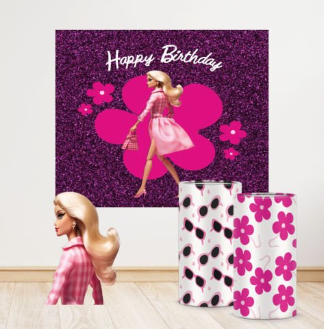 Barbie Teması Mega 4 Paket