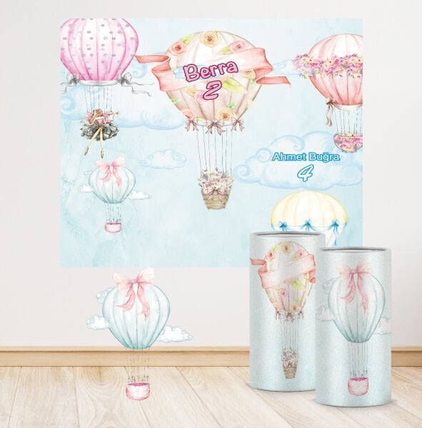 Baby Balon Konseptli Mini 3 Paket