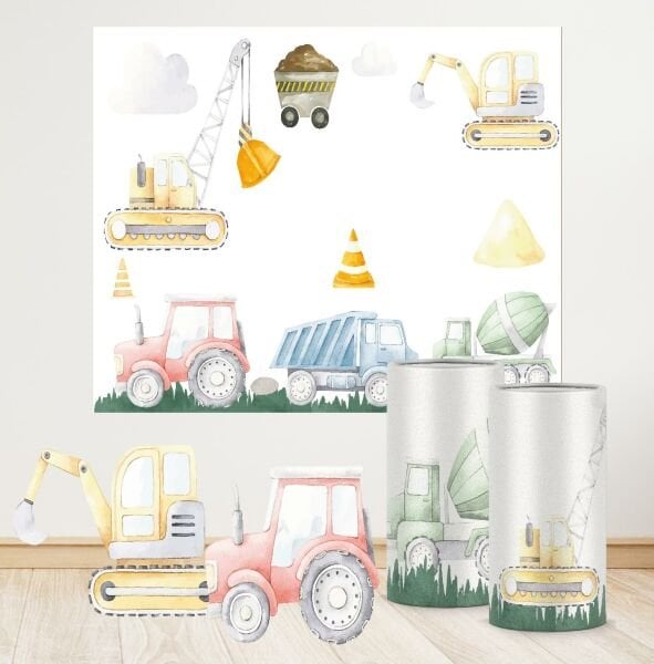 İnşaat Konseptli Mini 2 Paket