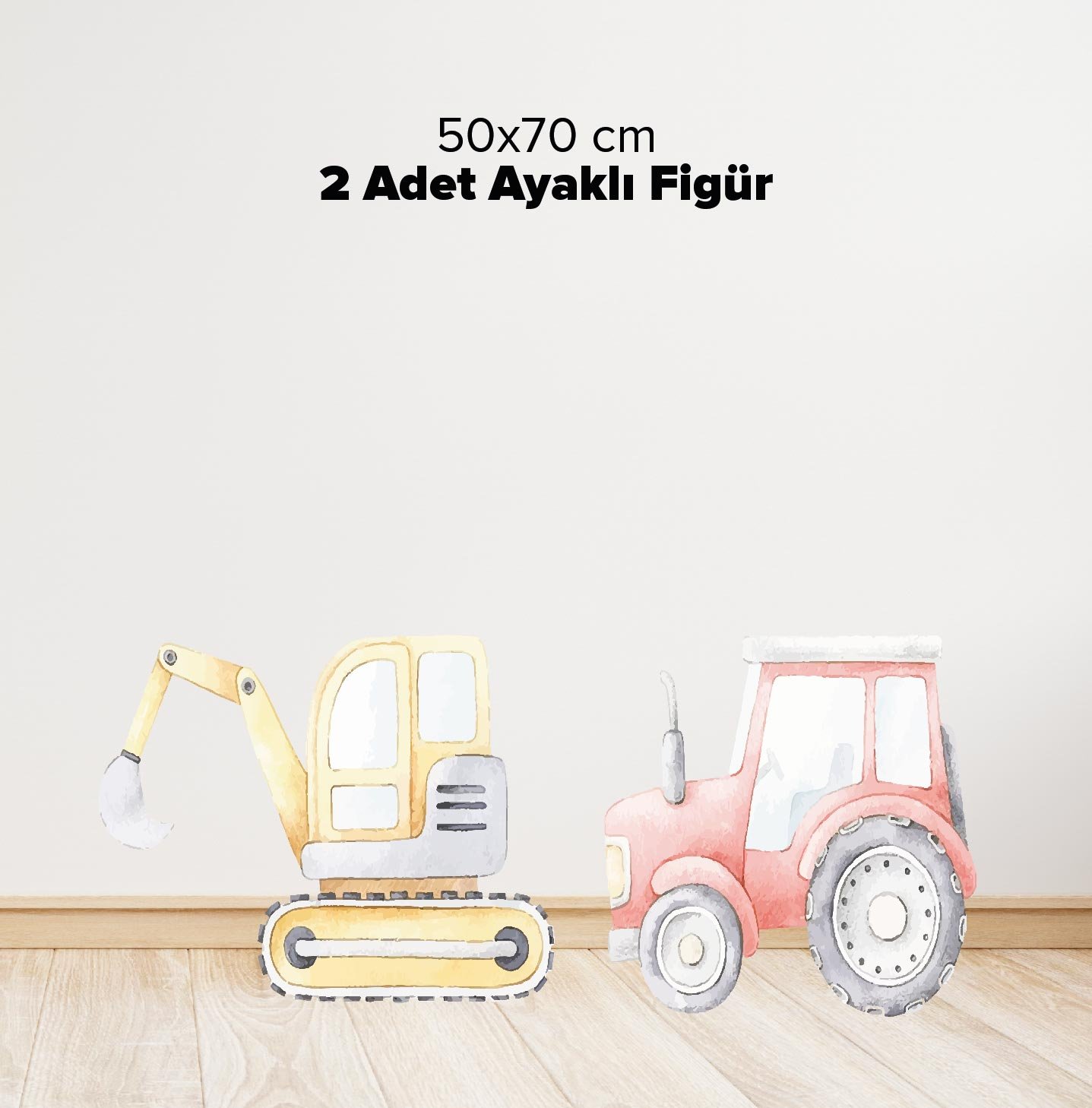 İnşaat Konseptli Mega 3 Paket
