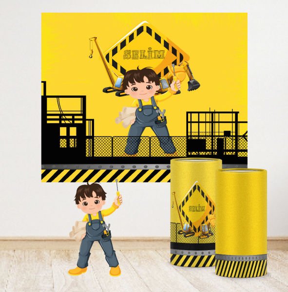 İnşaat Konseptli Mini 3 Paket