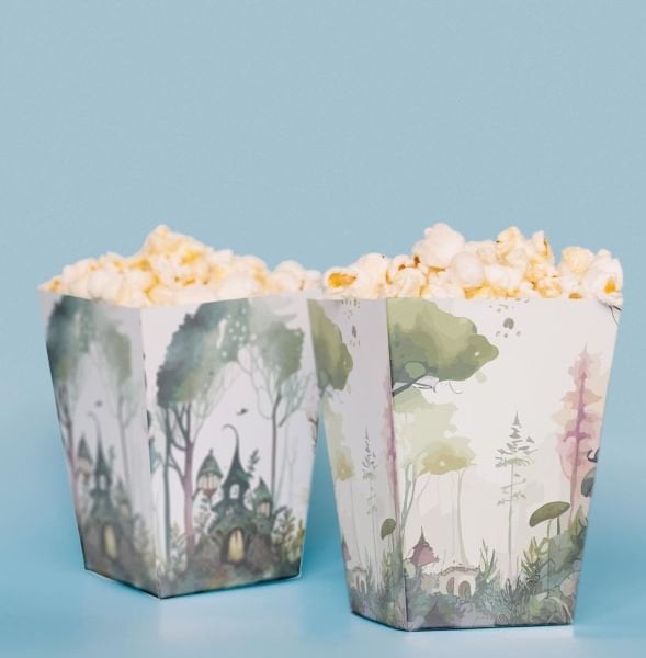 Peri Kızı Temalı Pop Corn Kutusu