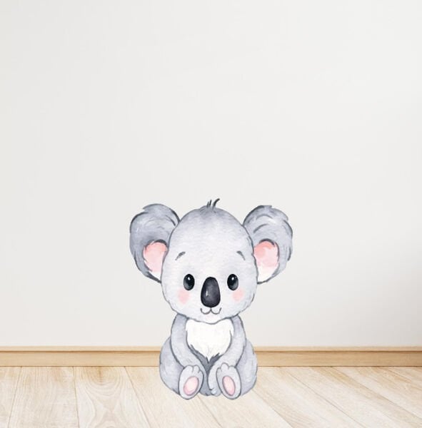 Koala Temalı Ayaklı Pano