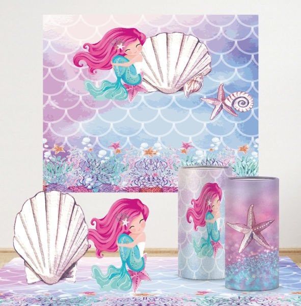 Deniz Kızı Konseptli Mini 1 Paket