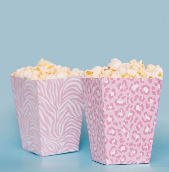 Safari Temalı Pop Corn Kutusu