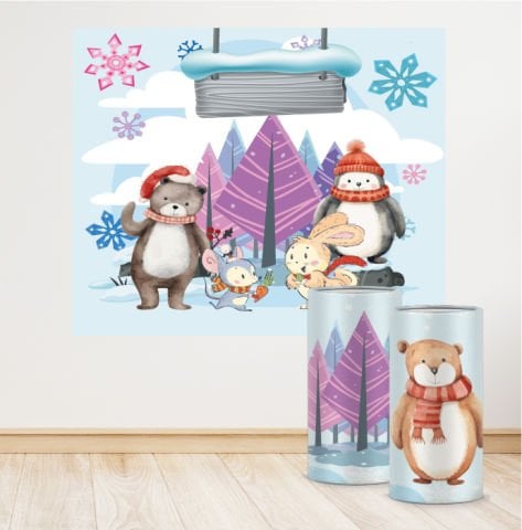 Kış Konseptli Mini 4 Paket