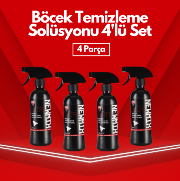 Böcek Temizleme Solüsyonu 4'lü Set