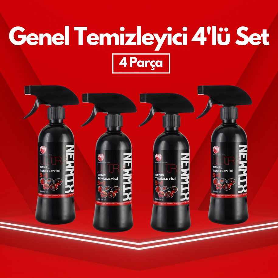 Genel Temizleyici 4'lü Set