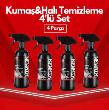 Kumaş&Halı Temizleme 4'lü Set