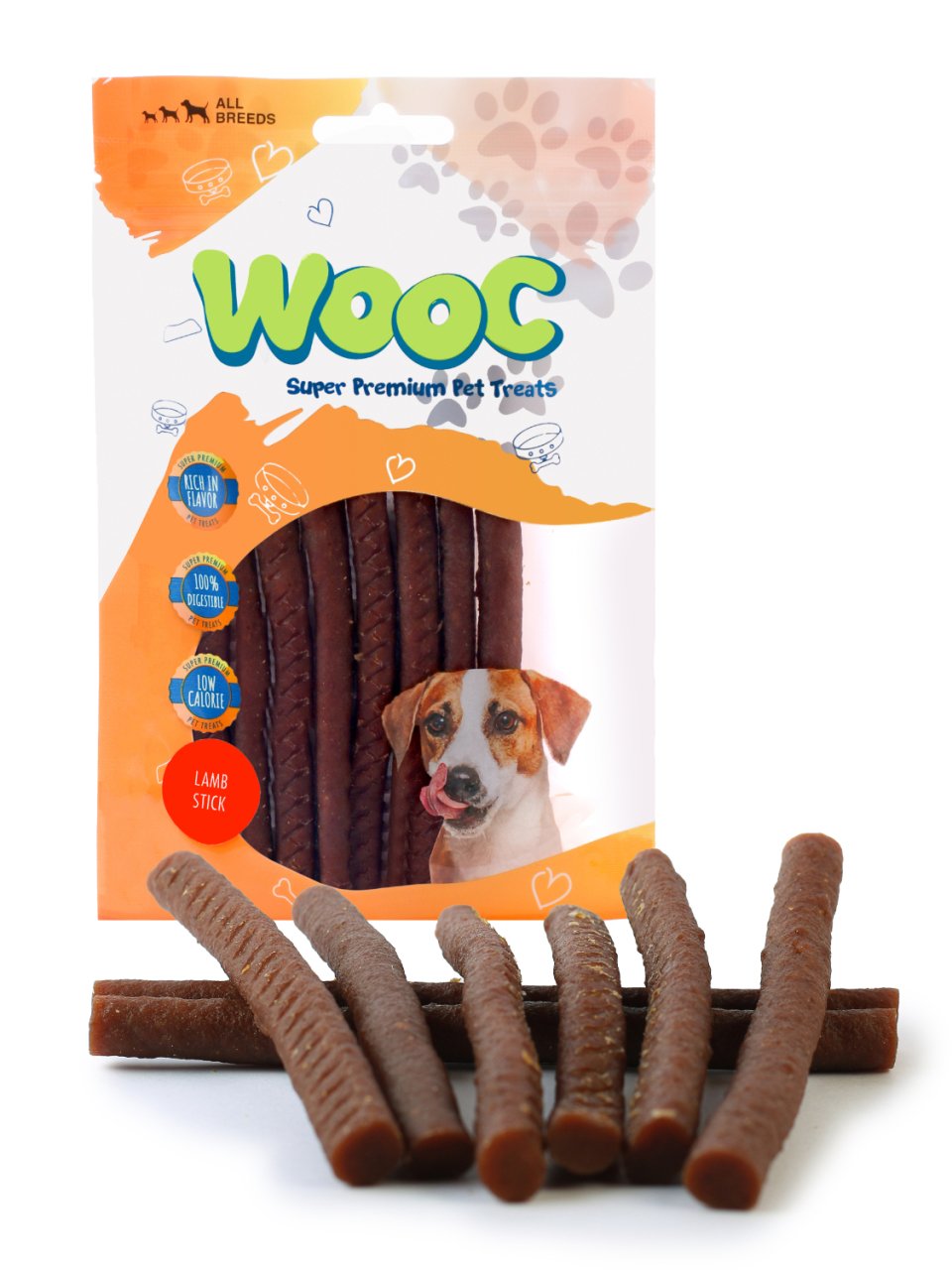 MJ03-Wooc Dog Kuzulu Uzun Stick Ödül