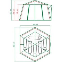 Coleman Çadır Poligon6 - 6 Kişilik Aile Çadırı