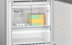 KGN55VIE0N Serie | 4 Alttan Donduruculu Buzdolabı 186 x 70 cm Kolay temizlenebilir Inox
