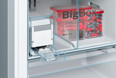 KGN76CIE0N Serie | 6 Alttan Donduruculu Buzdolabı Kolay temizlenebilir Inox