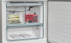 KGN76VIE0N Serie | 4 Alttan Donduruculu Buzdolabı 186 x 75 cm Kolay temizlenebilir Inox