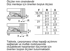 KIL82ADE0 Serie | 6 Derin Donduruculu Ankastre Buzdolabı177.5 x 56 cm