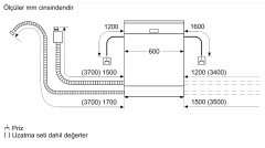 SMS4IMI62T Serie | 4 Solo Bulaşık Makinesi 60 cm Inox