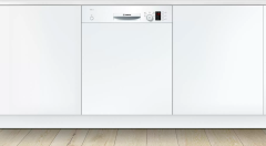 SMI25DW01T  Serie | 2 Yarı Ankastre Bulaşık Makinesi 60 cm Beyaz