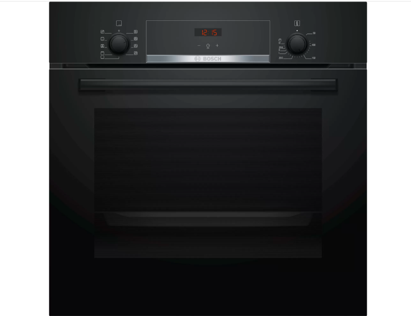 HBF512BB1T Serie | 4 Ankastre Fırın 60 x 60 cm Siyah