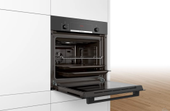HBF512BB1T Serie | 4 Ankastre Fırın 60 x 60 cm Siyah