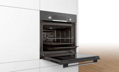 HBF512BH1T Serie | 4 Ankastre Fırın 60 x 60 cm Antrasit Gri