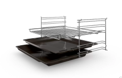 HBJ558YS5T Serie | 6 Ankastre Fırın 60 x 60 cm Paslanmaz çelik