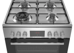 HXR391H51T  Serie | 6 Gazlı/Elektrikli Solo Fırın Paslanmaz çelik