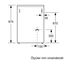 HXR390H21T Serie | 6 Gazlı/Elektrikli Solo Fırın Beyaz