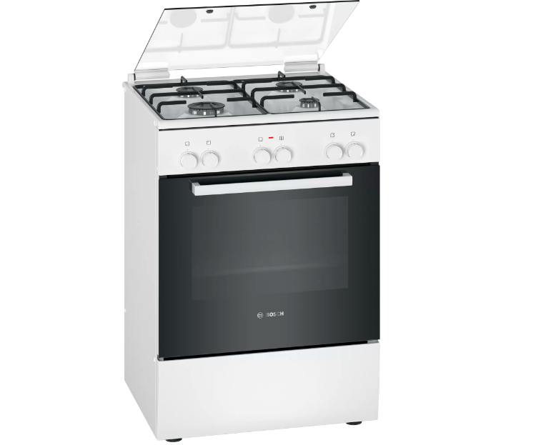 HXA663D20T Serie | 2 Gazlı/Elektrikli Solo Fırın Beyaz